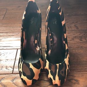 Leopard Print Heels